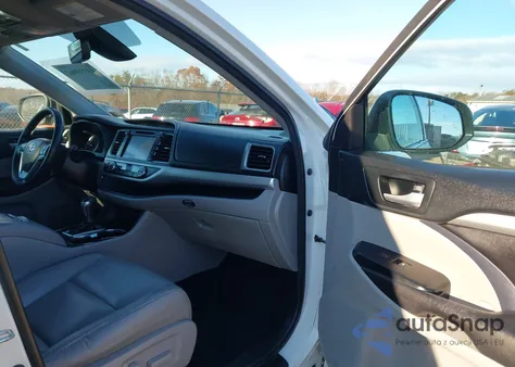 2018 Toyota Highlander Xle from USA, damaged, VIN 5TDJZRFH0JS909009